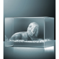 3D skleněný dárek | lev luxusní edice