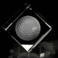 3D skleněný fotodárek | golfový míček